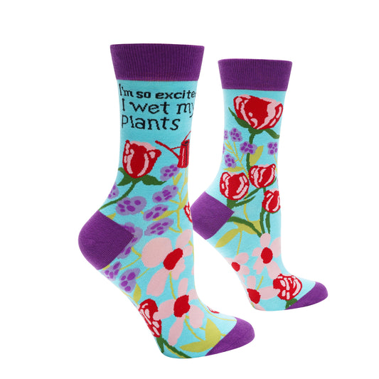 I’m so excited I wet my plants